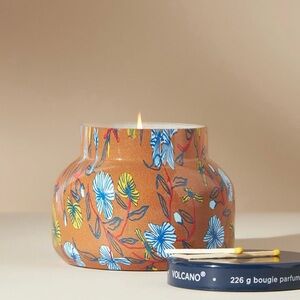CAPRI BLUE x ANTHROPOLOGIE Volcano Flowers Candle